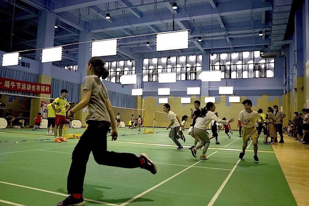 冠今羽毛球培训